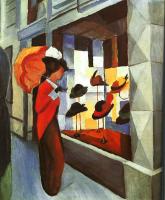 Macke, August - Oil Painting